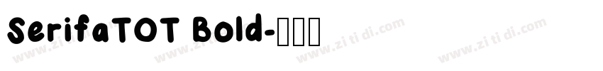 SerifaTOT Bold字体转换